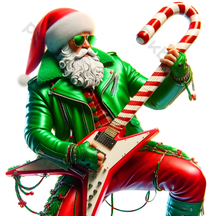 santa christmas slot game character with green suit
